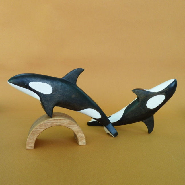 Forest Melody | Orca wooden toy at Milk Tooth