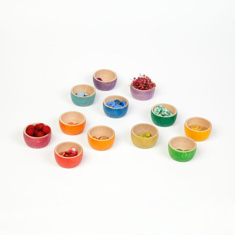 Grapat | Bowls Coloured 12 Pieces