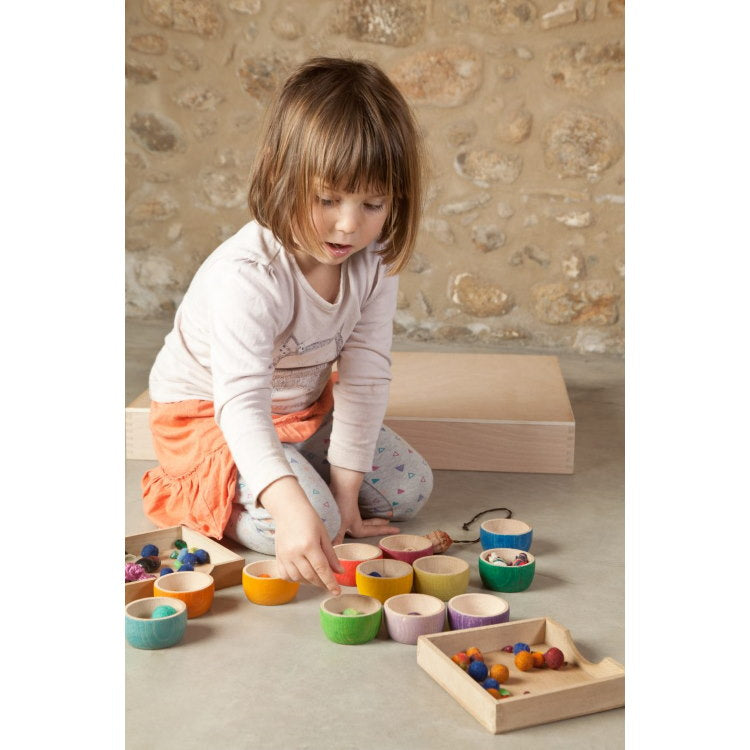 Grapat | Bowls Coloured 12 Pieces
