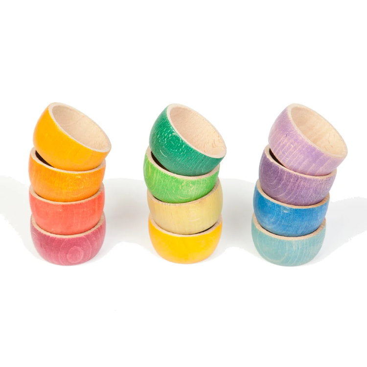 Grapat | Bowls Coloured 12 Pieces