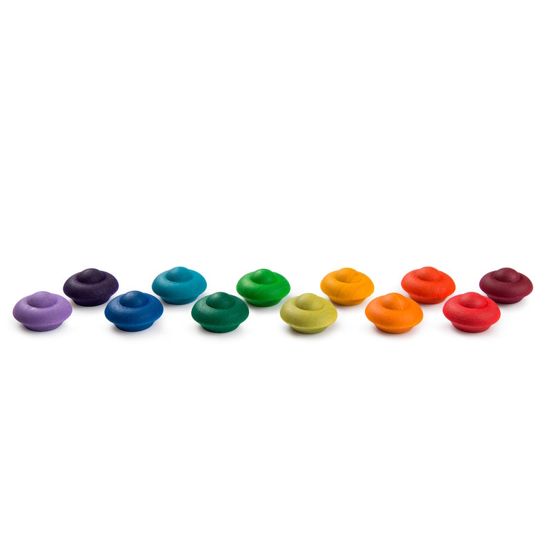Grapat | Mandala | Rainbow Flowers 36 Pieces at Milk Tooth