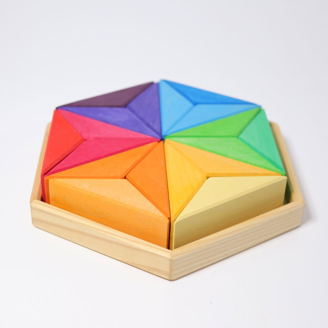 Grimm's | Large Complementary Colour Star at Milk Tooth