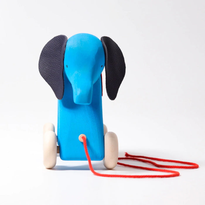 Grimm's | Otto Elephant Pull Along at Milk Tooth