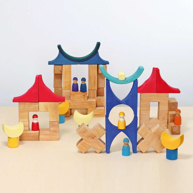 Grimm's | Stairway Building Set at Milk Tooth