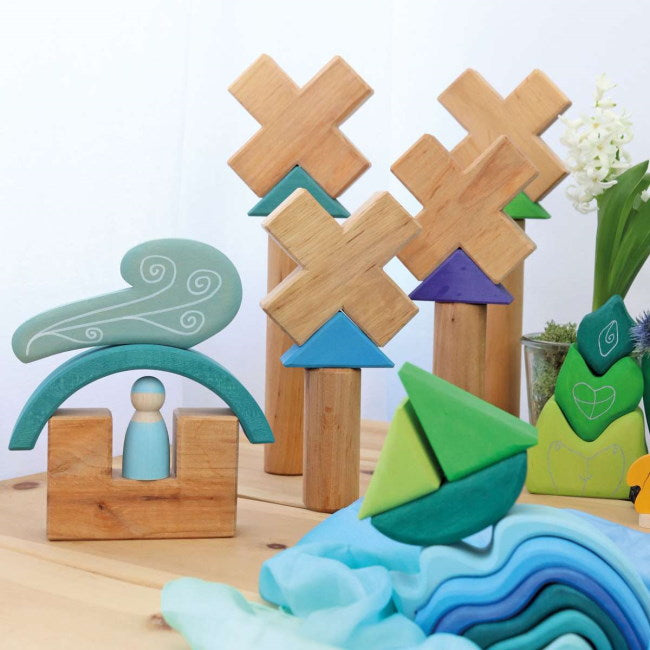 Grimm's | Stairway Building Set at Milk Tooth