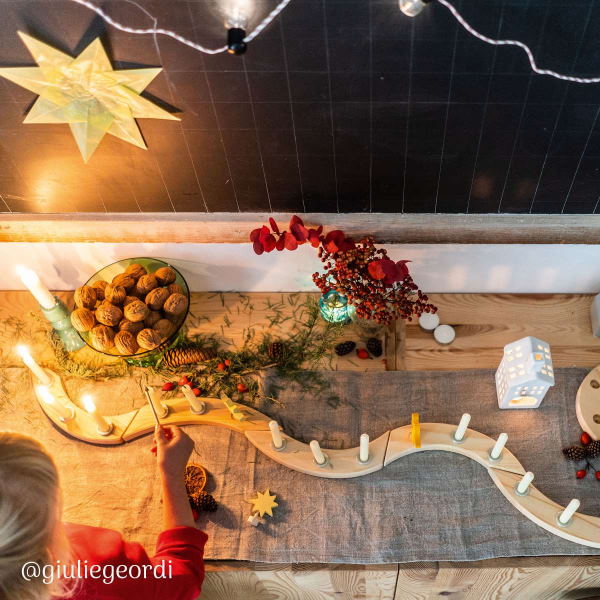 Grimm's | Birthday & Advent Spiral Natural at Milk Tooth