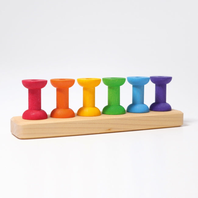 Grimm's | Bobbins | Small Threading Game