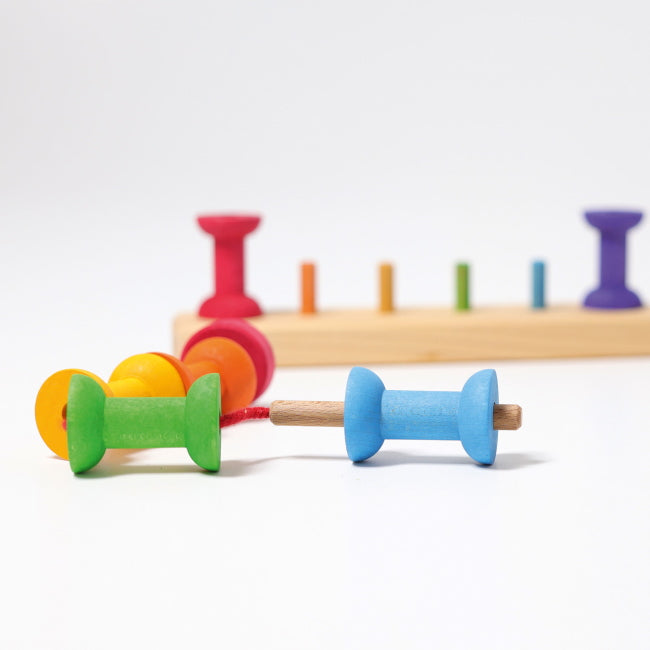 Grimm's | Bobbins | Small Threading Game