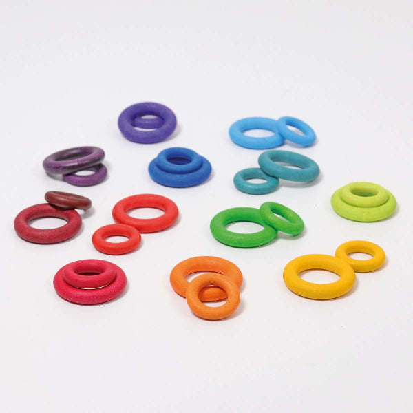 Grimm's | Building Rings | Rainbow