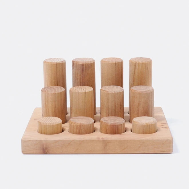 Grimm's | Building Rollers | Small | Natural