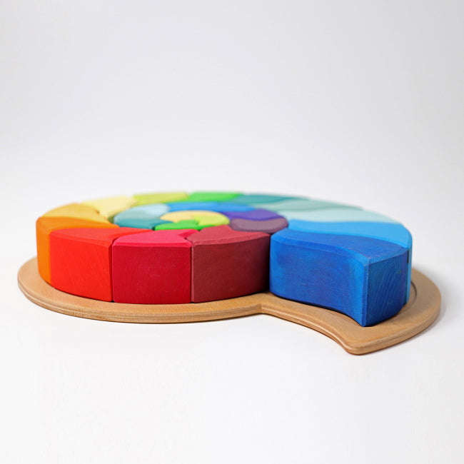Grimm's | Ammonite Snail Puzzle & Building Set at Milk Tooth