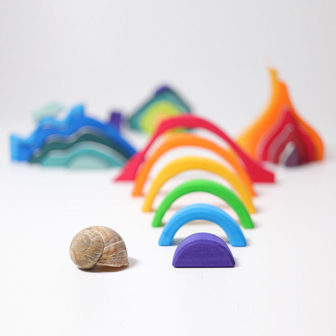 Grimm's | Building Set | Four Elements Puzzle | Small