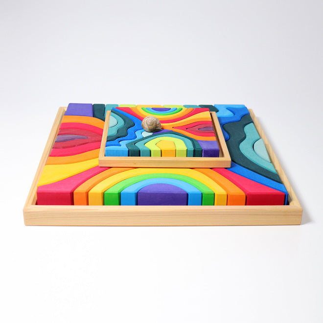 Grimm's | Building Set | Four Elements Puzzle | Small