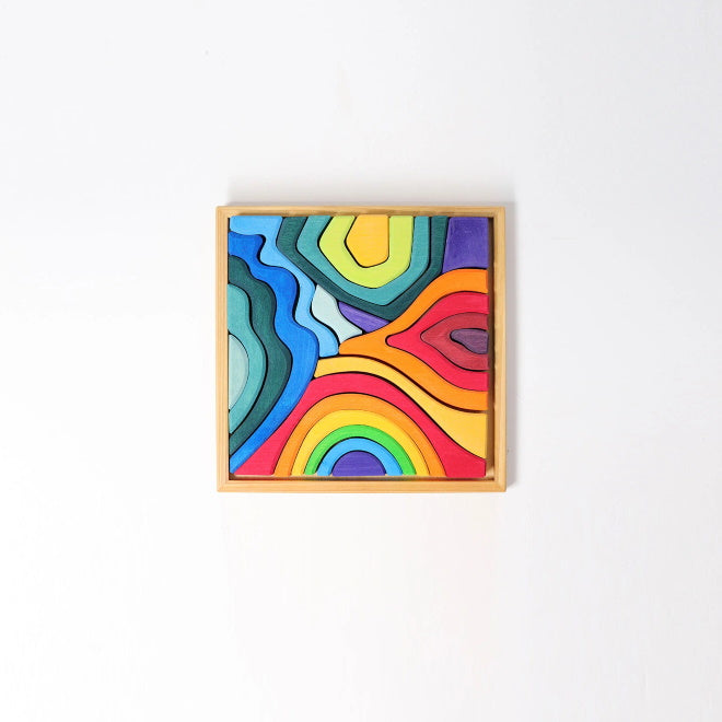 Grimm's | Building Set | Four Elements Puzzle | Small