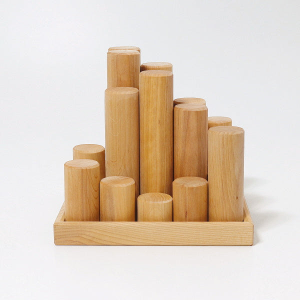 Grimm's | Building Rollers | Large | Natural