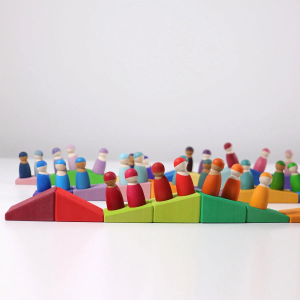 Grimm's | Building Set | Sloping Blocks