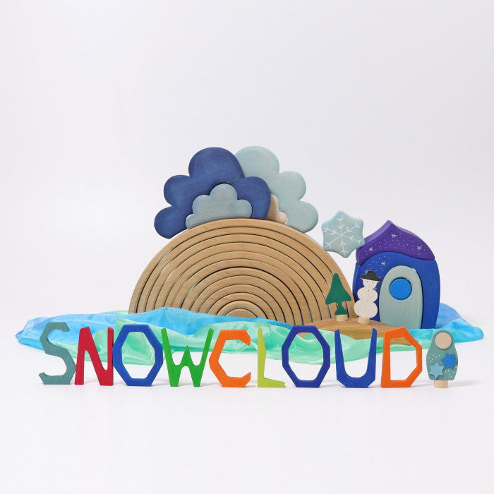 Grimm's | Building Set | Weather | Wooden Toy