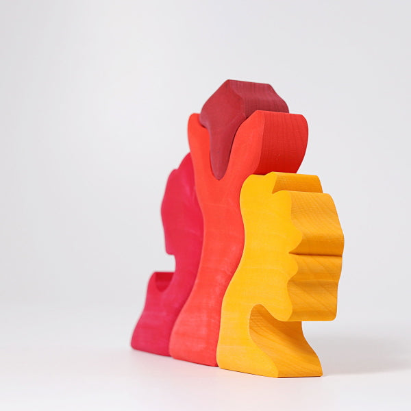 Grimm's | Casa Glora wooden stacking toy at Milk Tooth
