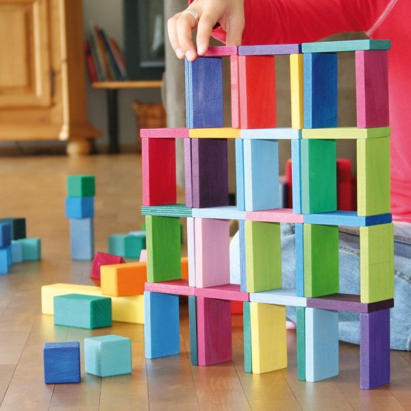 Grimm's | Colour Charts Rally built into a wall or tower