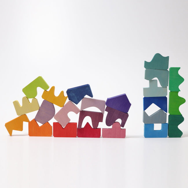 Grimm's | Concave Finds Convex wooden blocks used for stacking