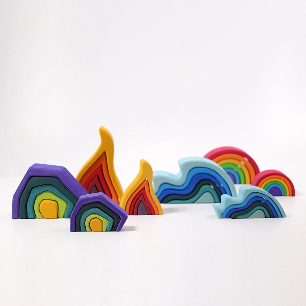 Grimm's Elements Fire Earth Cave Water Rainbow