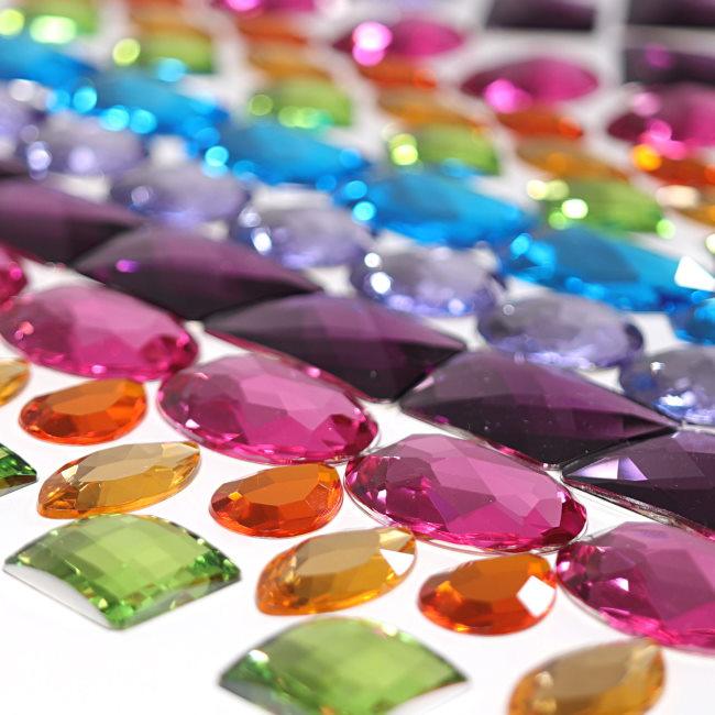 Grimm's | Glitter Stones Giant | 140 Pieces