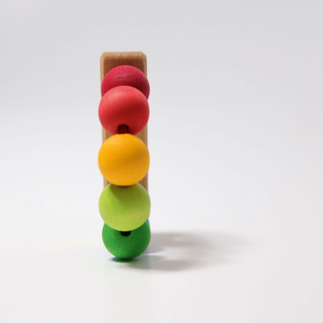 Grimm's | Grasping Toy Rainbow Boat at Milk Tooth