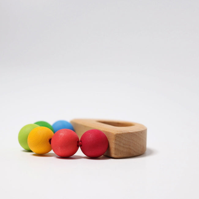 Grimm's | Grasping Toy Rainbow Boat at Milk Tooth