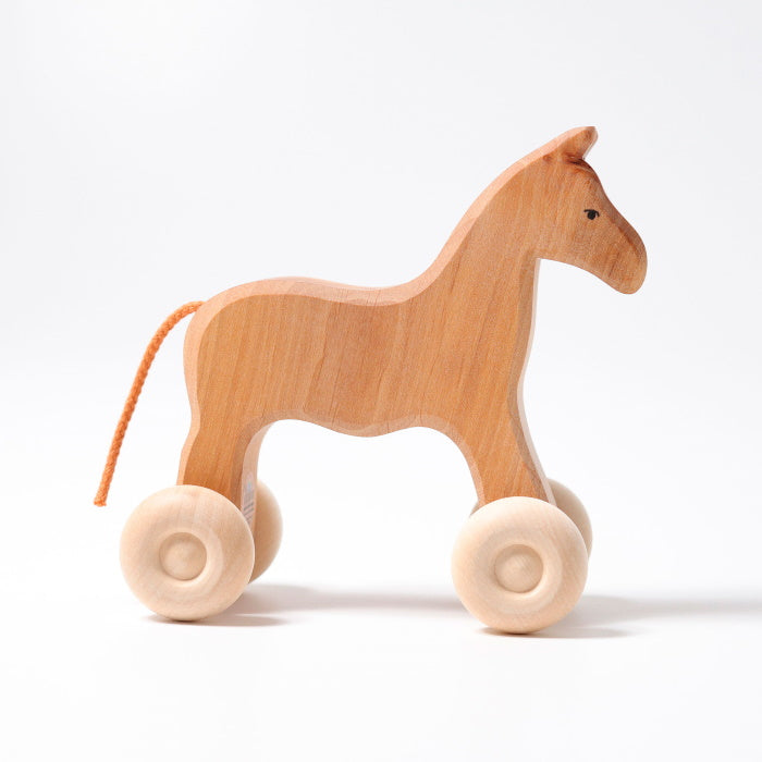 Grimm's | Horse on Wheels | Willy | Wooden Toy