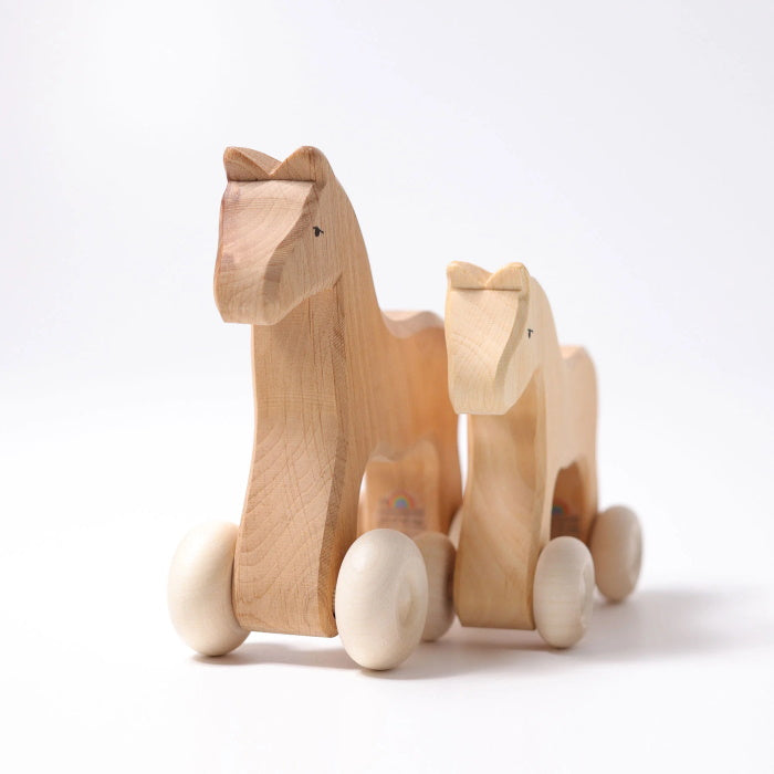 Grimm's | Horse on Wheels | Willy | Wooden Toy