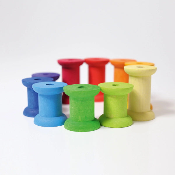 Grimm's | Large Bobbins Stacking Game