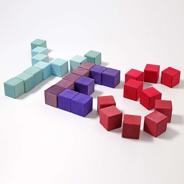 Grimm's | Large Mosaic Square | 100 Blocks building set