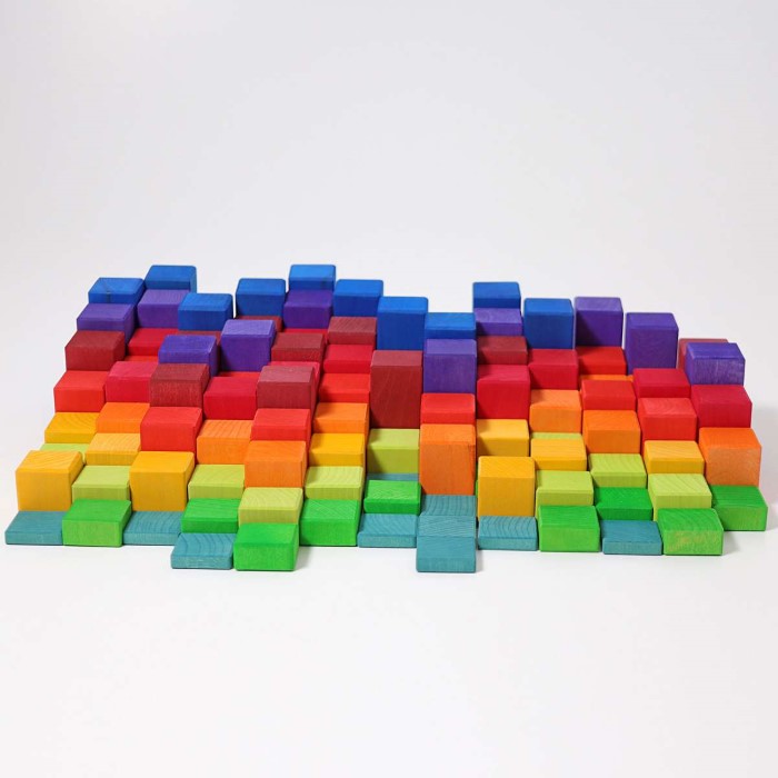 Grimm's | Stepped Counting Blocks | Large Building Set