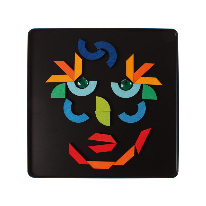 Grimm's | Magnet Puzzle | Triangles Squares Circles at Milk Tooth
