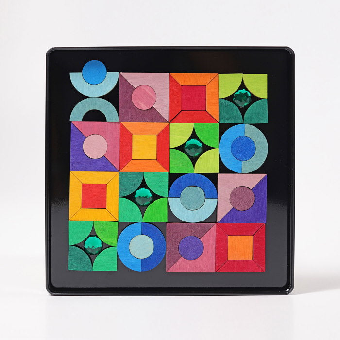 Grimm's | Magnet Puzzle | Triangles Squares Circles