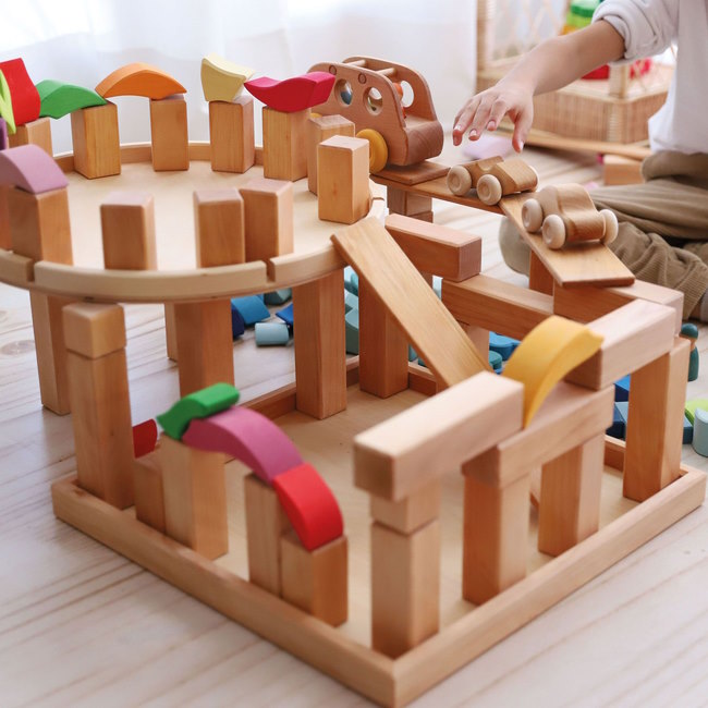 Grimm's | Natural Large Stepped Pyramid LSP at Milk Tooth
