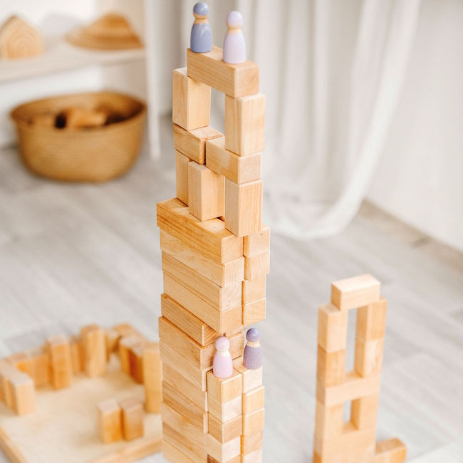 Grimm's | Natural Large Stepped Pyramid at Milk Tooth