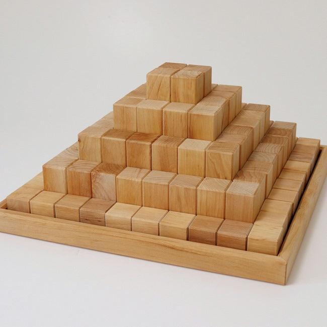 Grimm's | Natural Large Stepped Pyramid at Milk Tooth