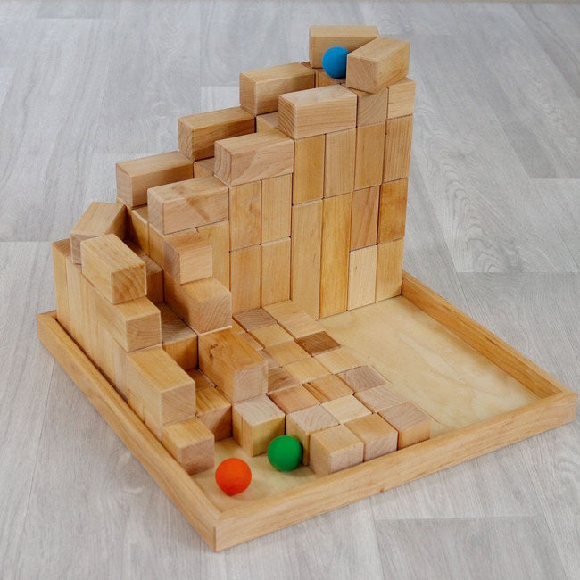 Grimm's | Natural Large Stepped Pyramid at Milk Tooth