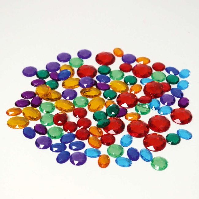 Grimm's | 100 Glitter Stones at Milk Tooth