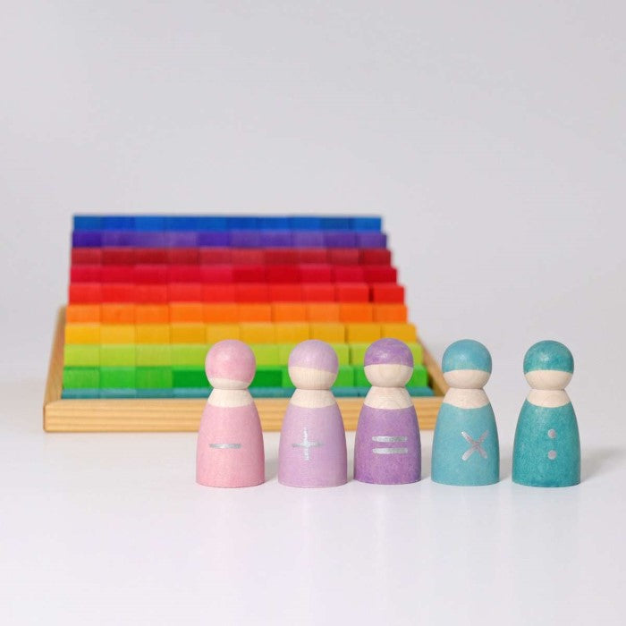 Grimm's | Stepped Counting Blocks | Small at Milk Tooth