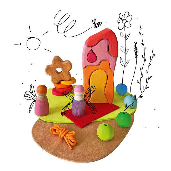 Grimm's | Small World Play | Down By The Meadow at Milk Tooth