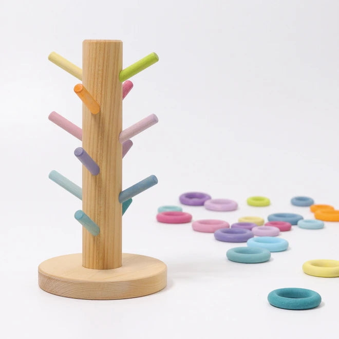Grimm's | Sorting Helper for Building Rings | Pastel