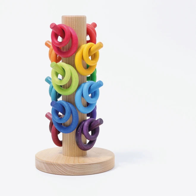 Grimm's | Sorting Helper for Building Rings | Rainbow
