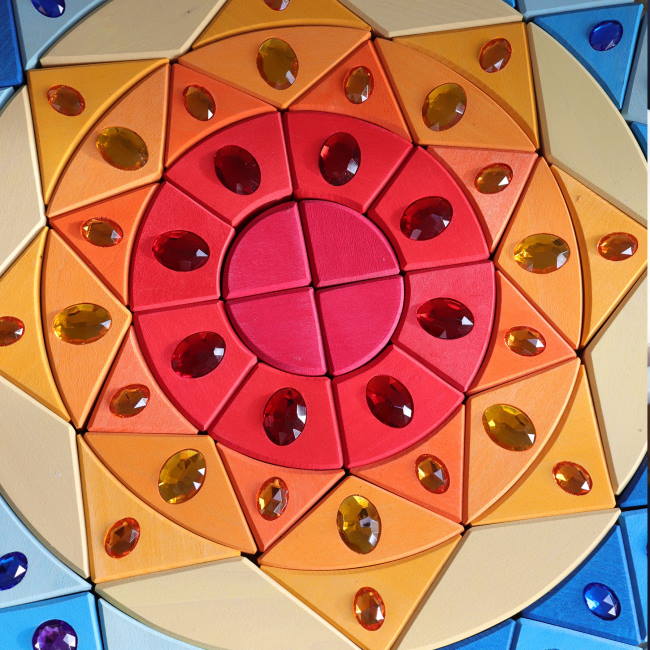 Grimm's | Sparkling Sun Mandala at Milk Tooth