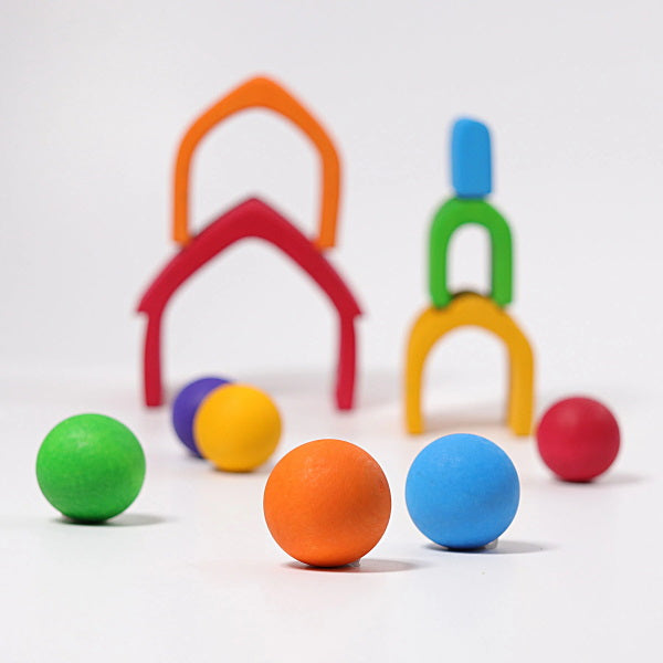 Grimm's | Stacking House | Coloured