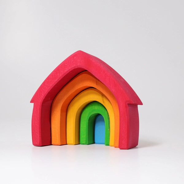 Grimm's | Stacking House | Coloured