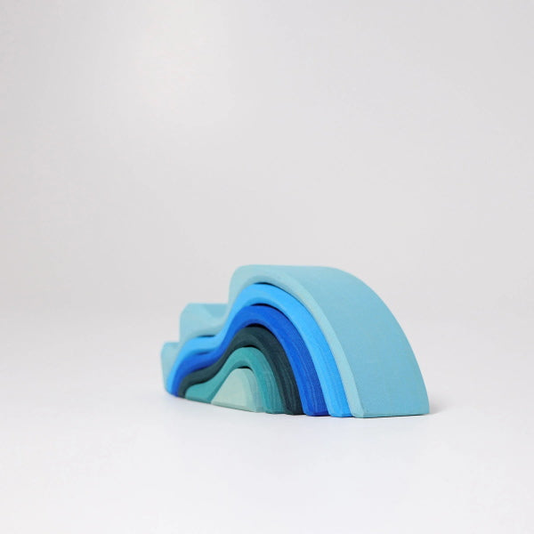 Grimm's | Wooden Stacking Toy | Water | Small