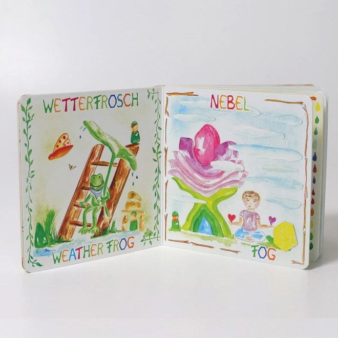 Grimm's | Weather Board Book at Milk Tooth