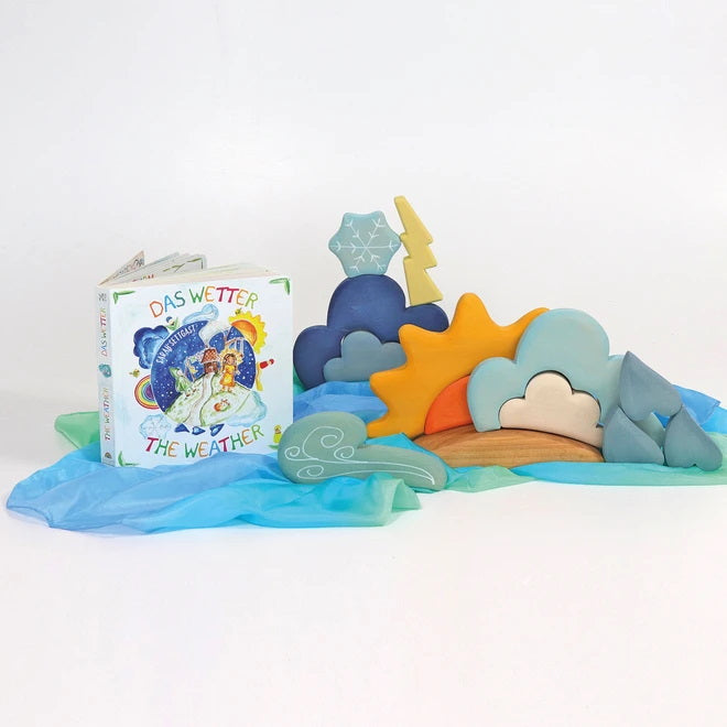 Grimm's | Weather Board Book at Milk Tooth